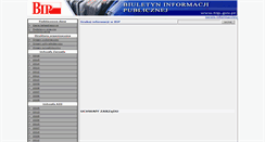 Desktop Screenshot of bip.mushing.pl